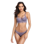 Women's lace bra set