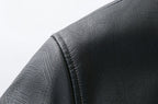 Autumn And Winter New Casual Men's Leather Jacket Men