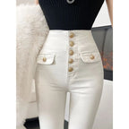 Slimming Stretch Tight Pants Skinny Pants Pencil Pants Trousers