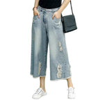 High Waist Loose And Slimming Nostalgic Wide-leg Pants